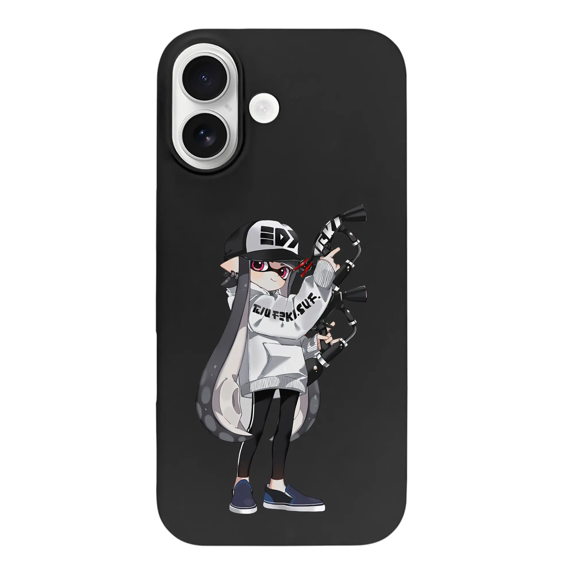 スプラトゥーン グッズ,インクリング - iPhone 17 シリーズ シリコンケース 薄型 耐衝撃 指紋防止 ソフトタッチカバー 精密フィット 傷防止 保護ケース iPhone 17/17 Air/17 Pro/17 Pro Max 対応